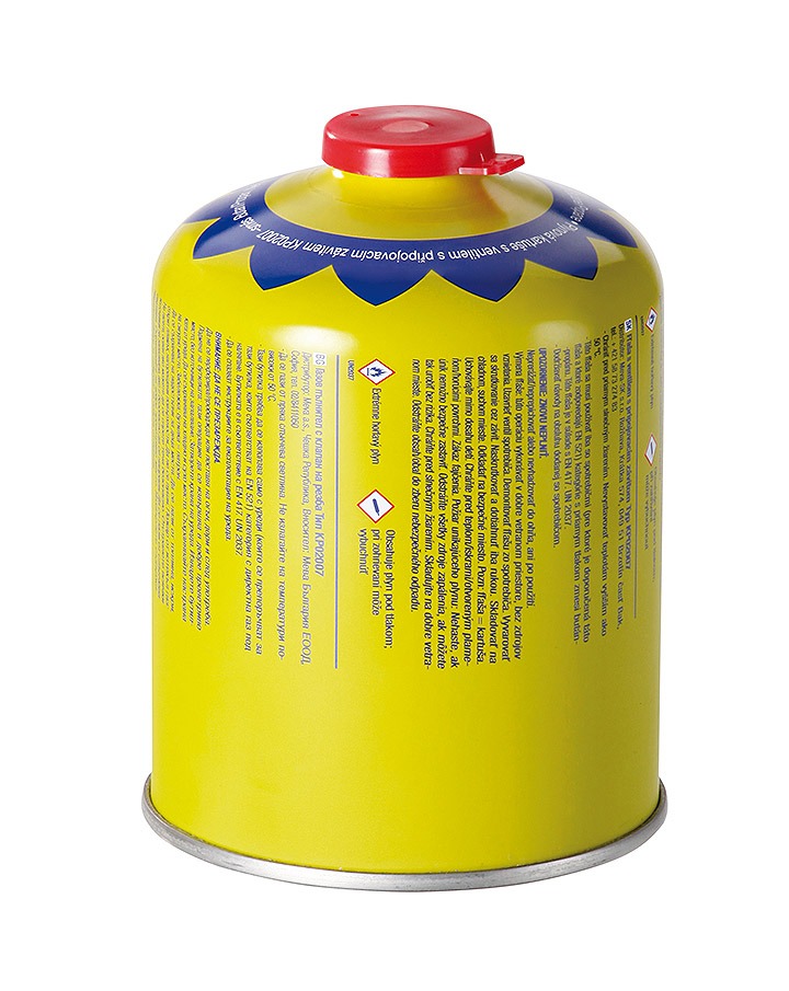 KARTUŠE 450g – VENTIL, ZÁVIT